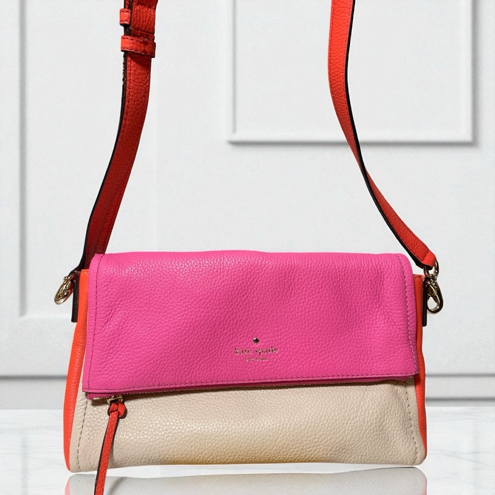 Kate Spade Cobble Hill Marsala in Hot Pink & Bright Orange ❤️‍🔥